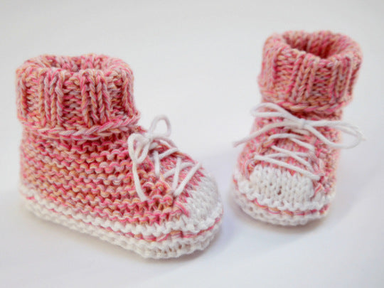 Strickanleitung - Baby Turnschuhe SNEAKERS - für Anfänger geeignet – No.174