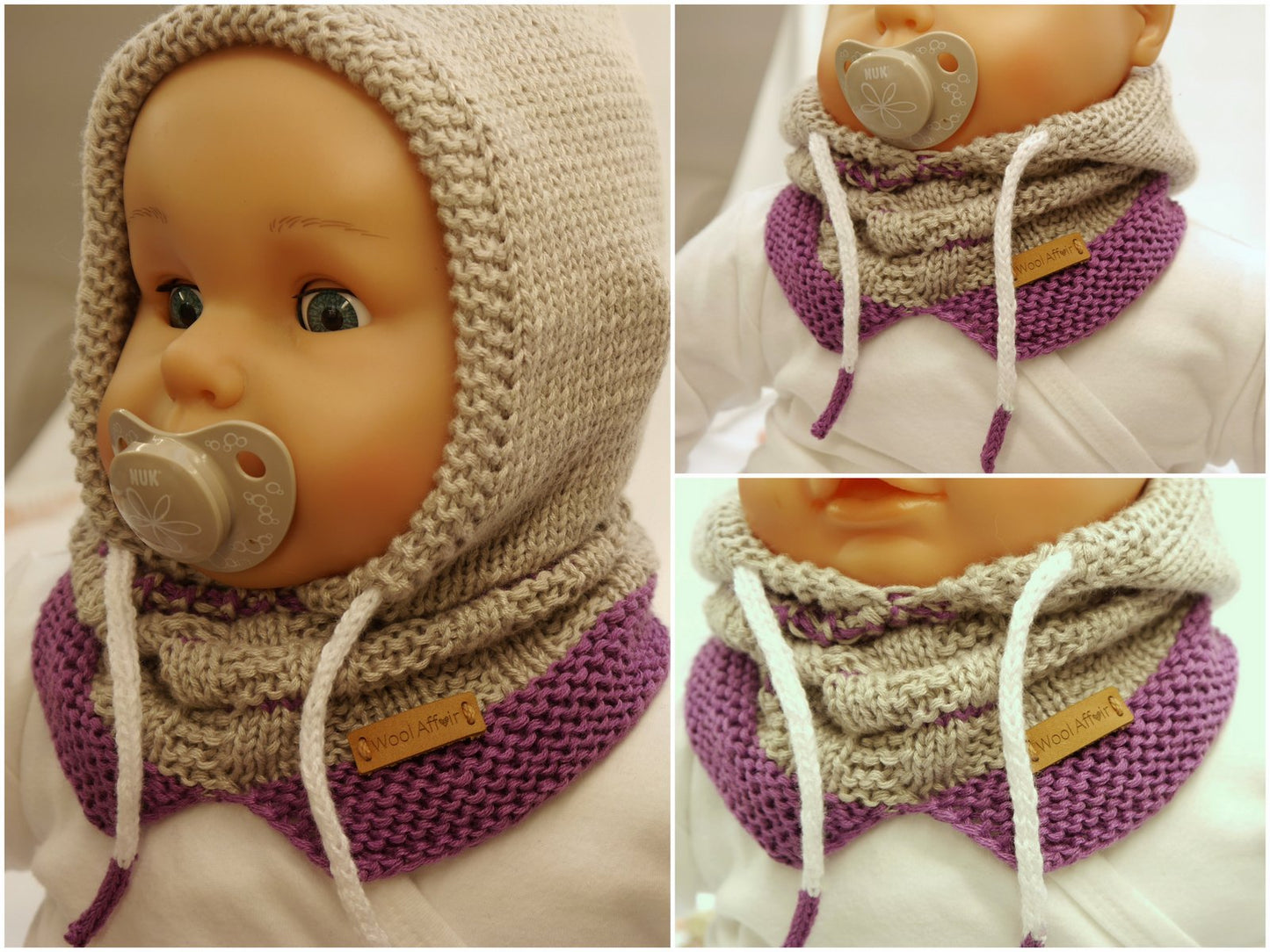 Strickanleitung Kapuzenschal Little Hoody für Kinder – Baby bis Teenager - Größen von 41 bis 57 cm Kopfumfang - No.187