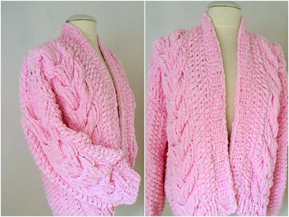 Strickanleitung - Jacke - Cable Cardigan - No.197