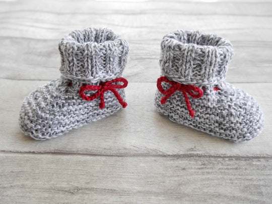 Strickanleitung - Babyschuhe BASIC - für Anfänger geeignet - No.168/3
