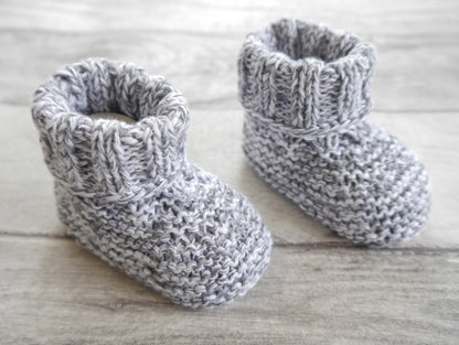 Strickanleitung - Babyschuhe BASIC - für Anfänger geeignet - No.168/3