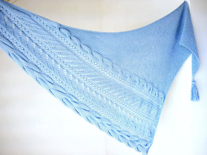 Strickanleitung - Dreieckstuch stricken - LUNI - No.204