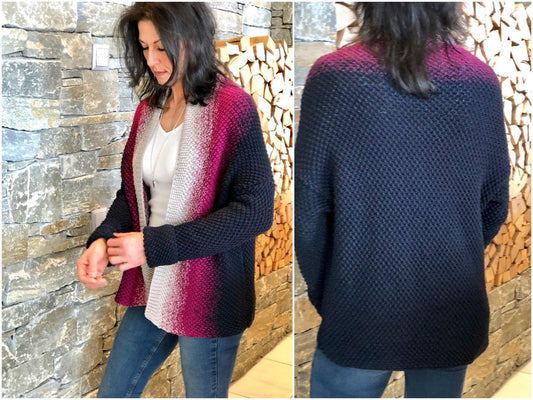 Strickanleitung - Jacke Cardigan GRADICOLOR No.213