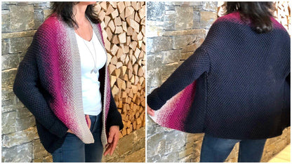 Strickanleitung - Jacke Cardigan GRADICOLOR No.213