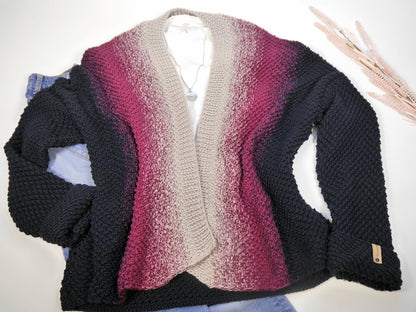 Strickanleitung - Jacke Cardigan GRADICOLOR No.213