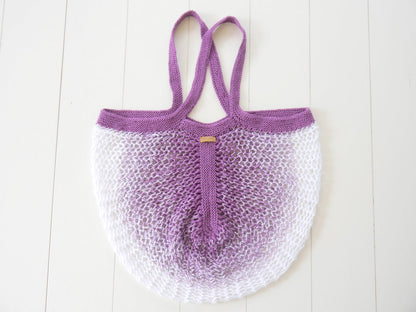 Strickanleitung - Einkaufsnetz Netty - No.214 - wiederverwendbares Obst- und Gemüsenetz