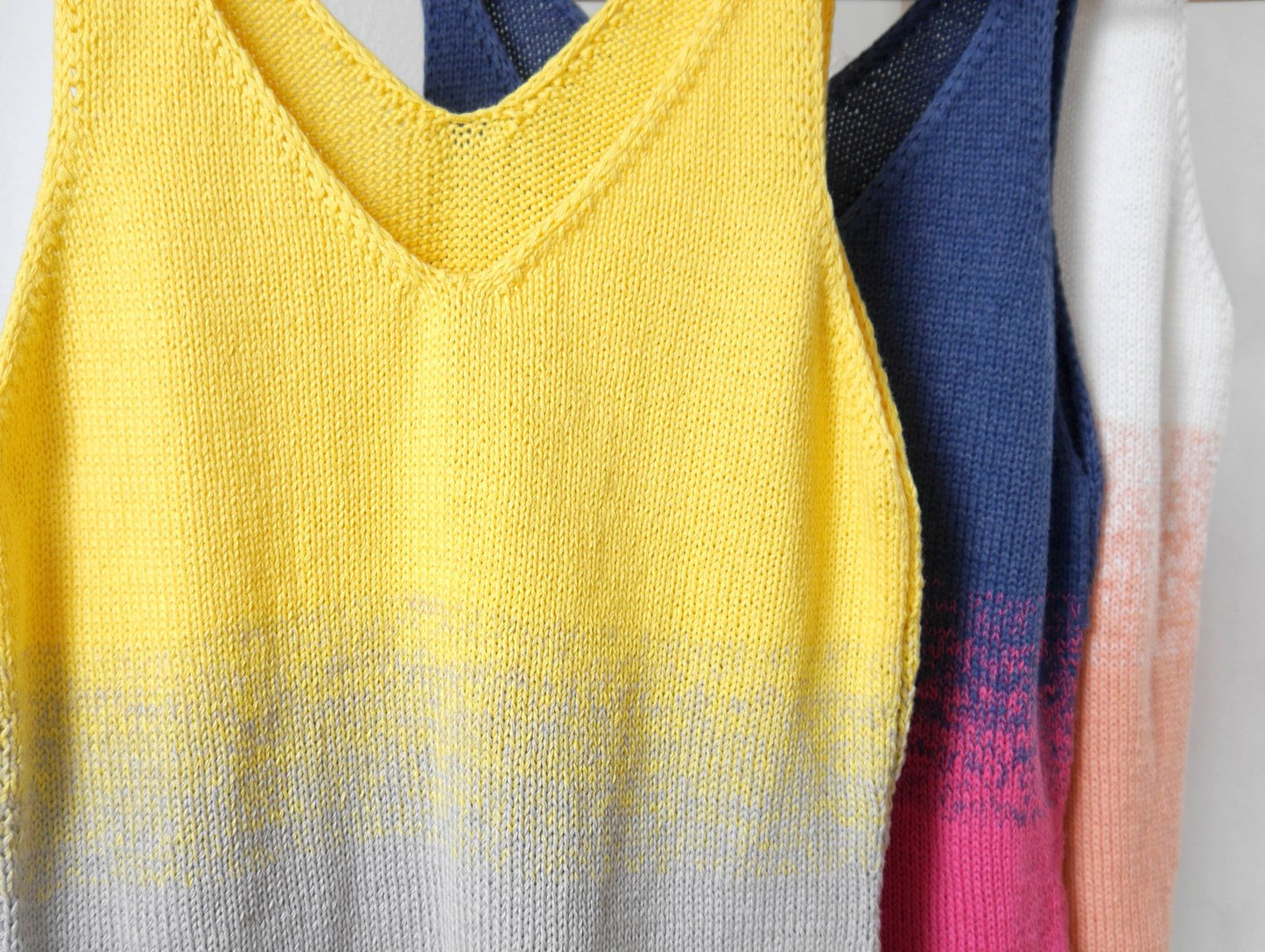 Strickanleitung - Tanktop SUNNY im Farbverlauf - Sommertop- No.219