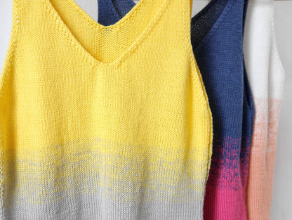 Strickanleitung - Tanktop SUNNY im Farbverlauf - Sommertop- No.219