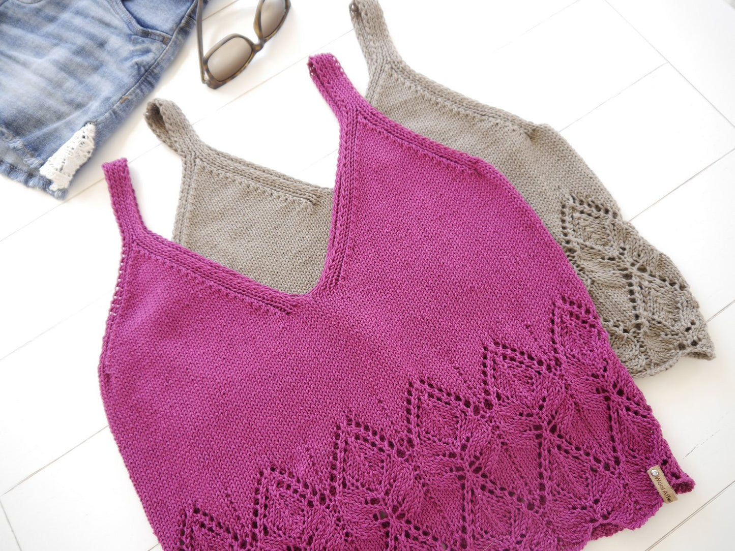 Strickanleitung - Strick-Top ELLA No.222