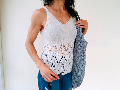 Strickanleitung - Strick-Top ELLA No.222