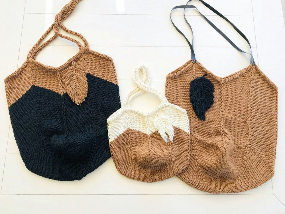 Strickanleitung - Strick-Tasche ZOE & ZOELLA _ 2 Größen - No.223