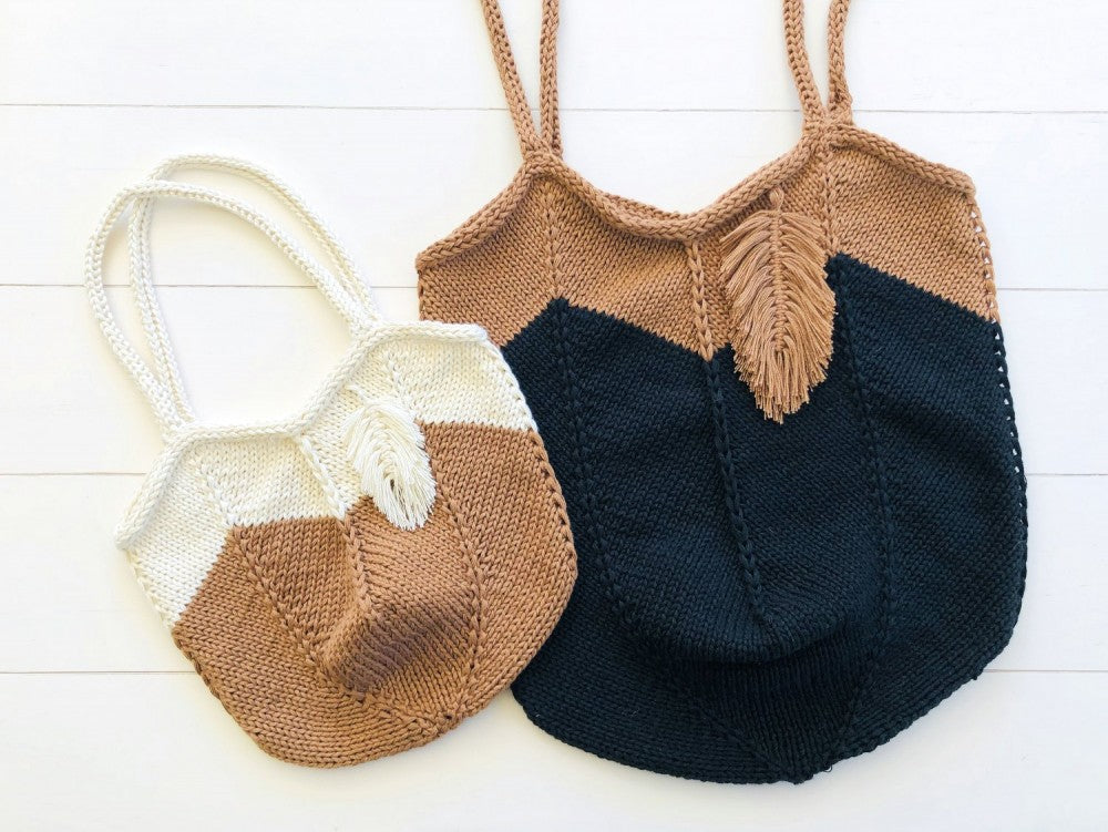 Strickanleitung - Strick-Tasche ZOE & ZOELLA _ 2 Größen - No.223