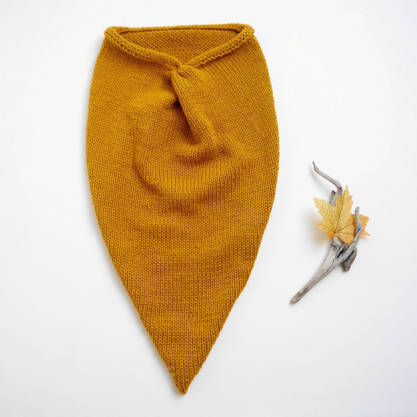 Strickanleitung - Dreiecksloop LIV Knoten-Optik vom Kleinkind bis zum Erwachsenen - No.227