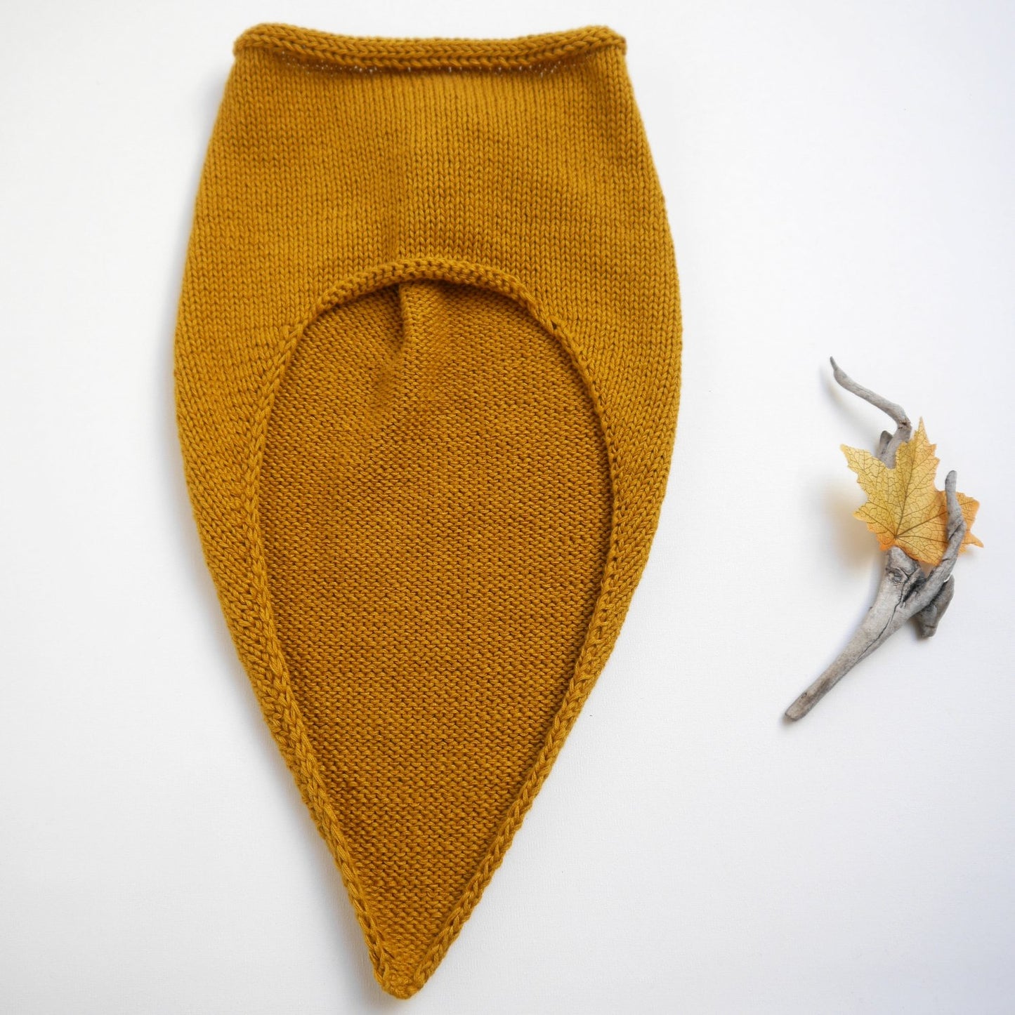 Strickanleitung - Dreiecksloop LIV Knoten-Optik vom Kleinkind bis zum Erwachsenen - No.227