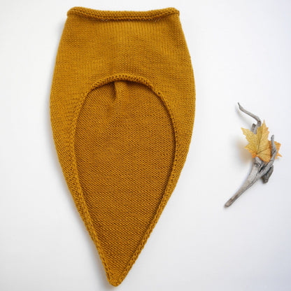 Strickanleitung - Dreiecksloop LIV Knoten-Optik vom Kleinkind bis zum Erwachsenen - No.227