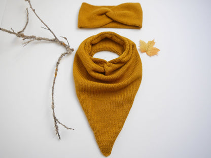 Strickanleitung - Dreiecksloop LIV Knoten-Optik vom Kleinkind bis zum Erwachsenen - No.227