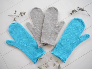 Strickanleitung - Strickhandschuhe LUISE - Fäustlinge von Größe XS - XXL - No.231