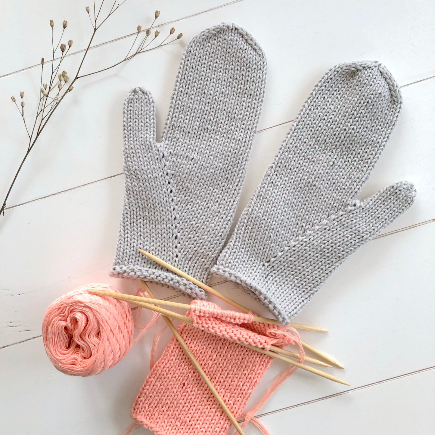 Strickanleitung - Strickhandschuhe LUISE - Fäustlinge von Größe XS - XXL - No.231