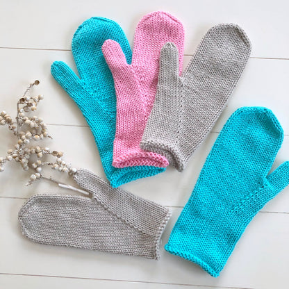Strickanleitung - Strickhandschuhe LUISE - Fäustlinge von Größe XS - XXL - No.231