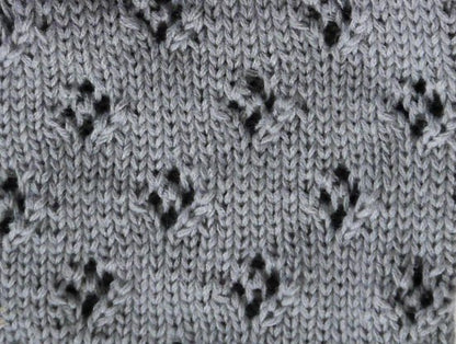 Strickanleitung - Stulpen EVA - Beinstulpen für kleine Mädchen / Schulmädchen / große Mädels mit Kleeblatt-Muster - No.232