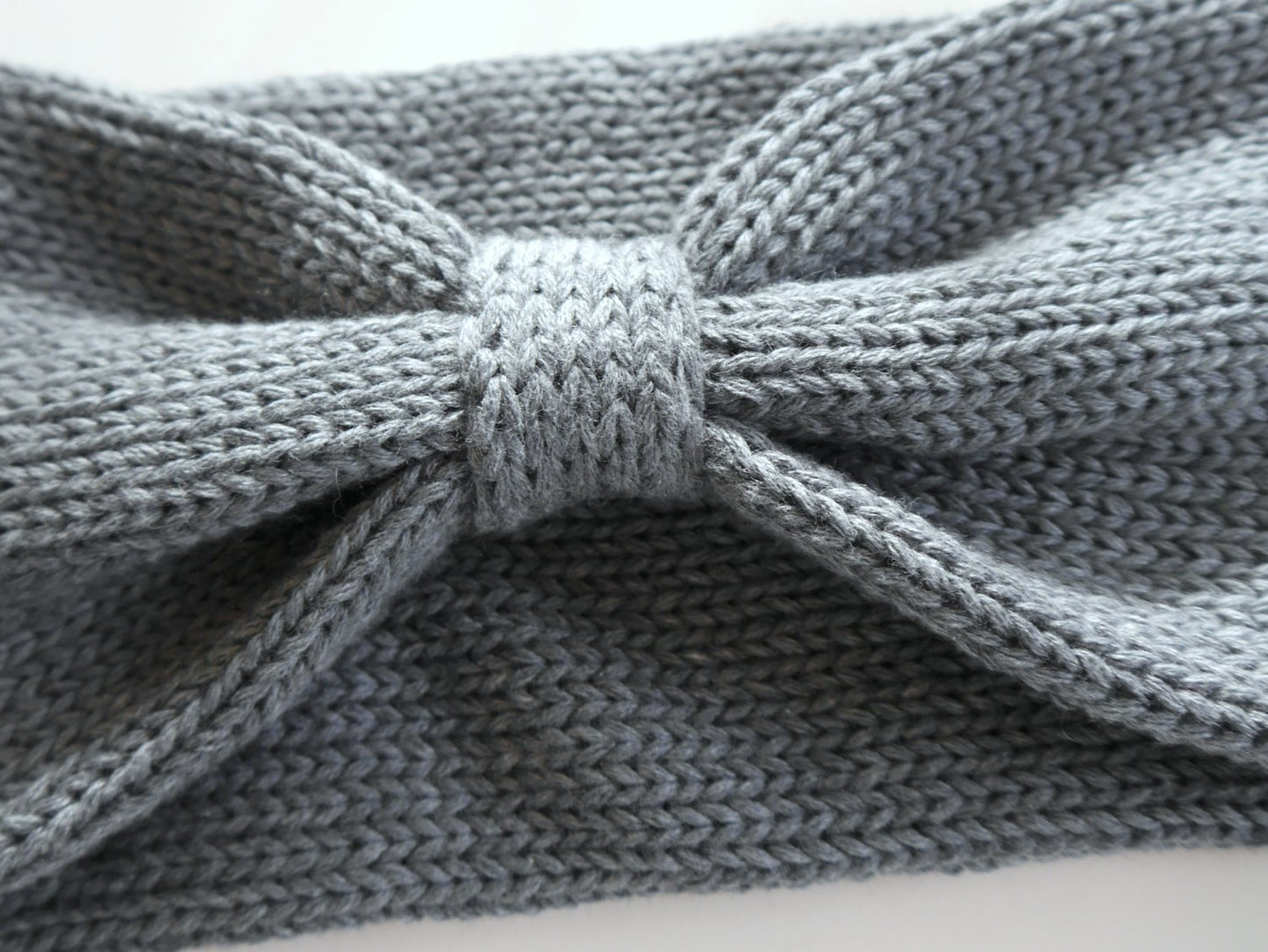 Strickanleitung - Stirnband PIA - doppellagiges Stirnband vom Kleinkind - Erwachsener mit Schleifen-Optik - No.233