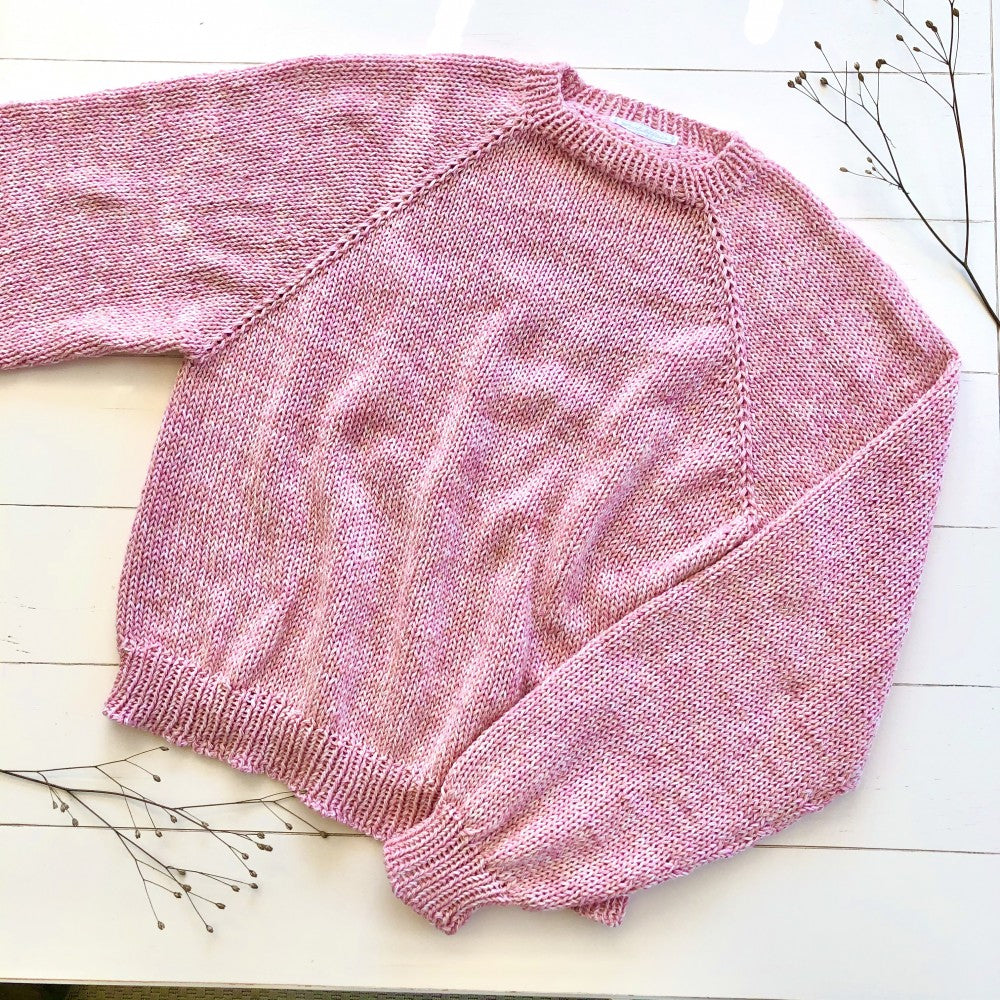Strickanleitung - Sweater JOSY - Strickpullover in den Größen: XS (S) M (L) XL (2XL) - No.235