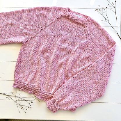 Strickanleitung - Sweater JOSY - Strickpullover in den Größen: XS (S) M (L) XL (2XL) - No.235