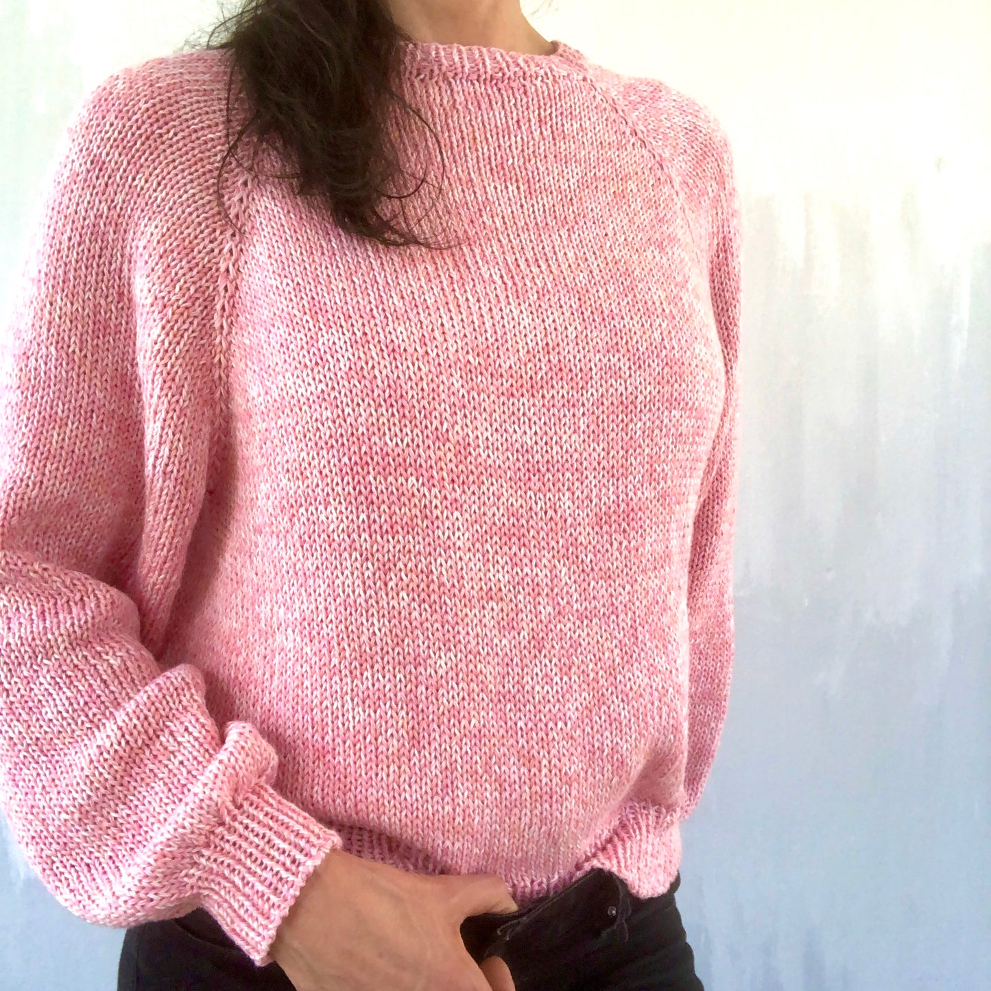 Strickanleitung - Sweater JOSY - Strickpullover in den Größen: XS (S) M (L) XL (2XL) - No.235