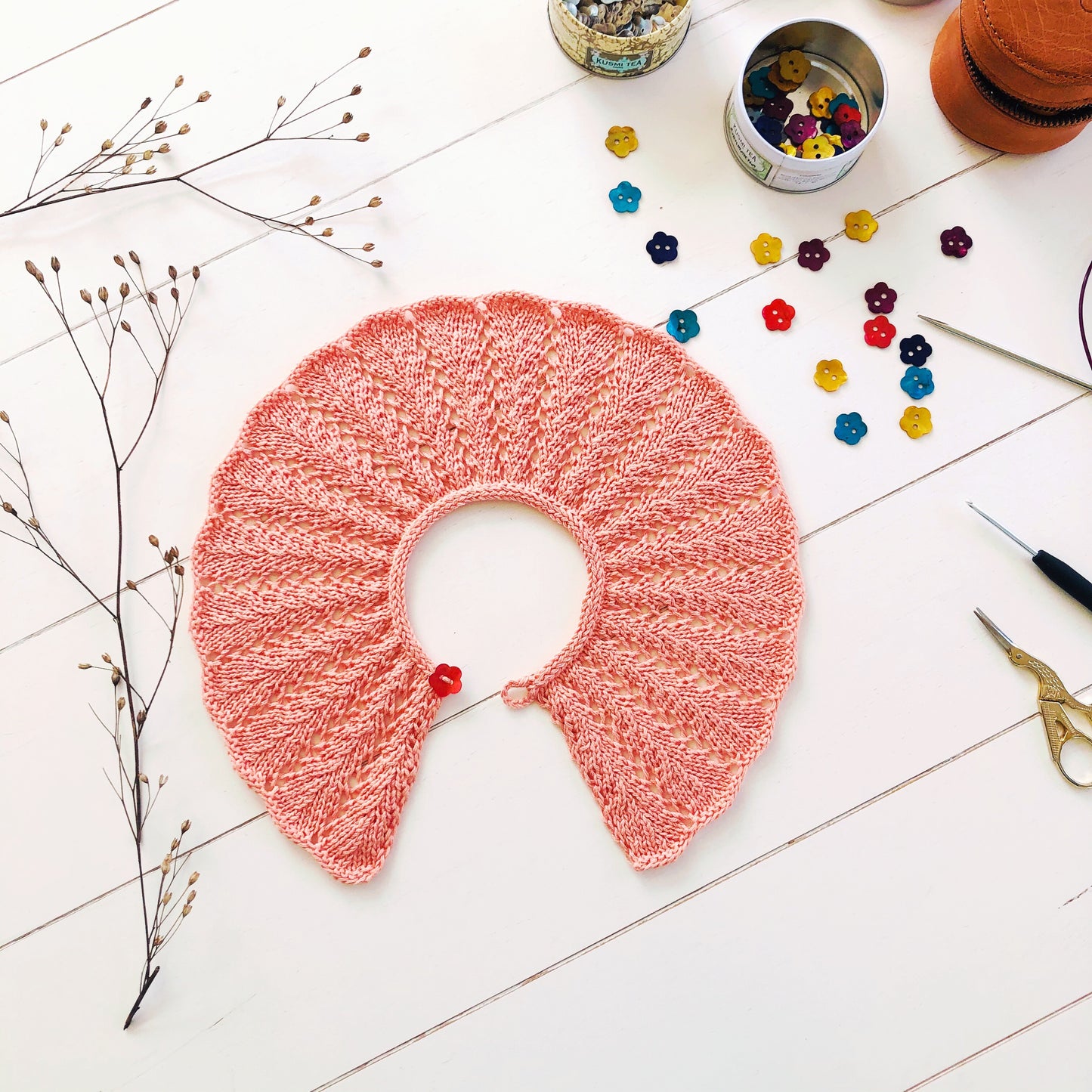Strickanleitung – Strickkragen ANNA – Kleinkind bis Erwachsener - No.238