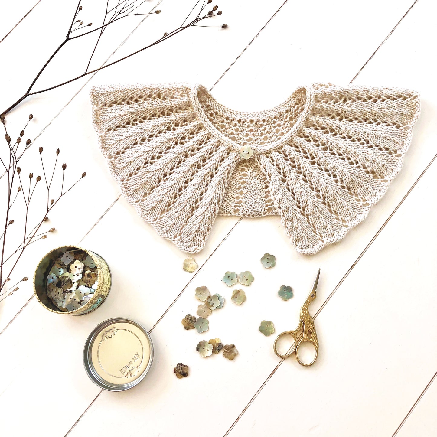 Strickanleitung – Strickkragen ANNA – Kleinkind bis Erwachsener - No.238