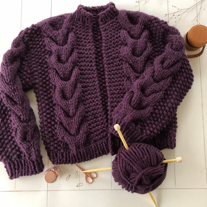 Strickanleitung Cardigan DUSTY No.239