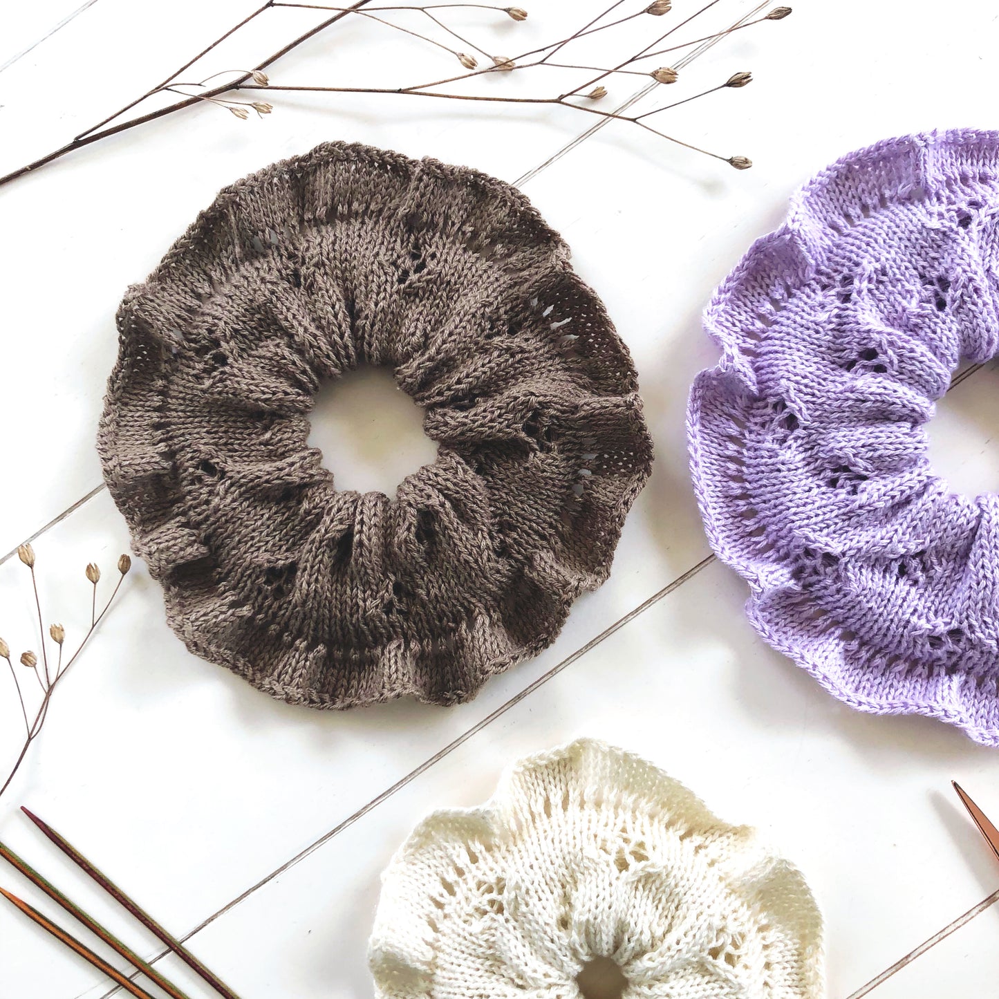 Strickanleitung – Scrunchy MIMI – No.243