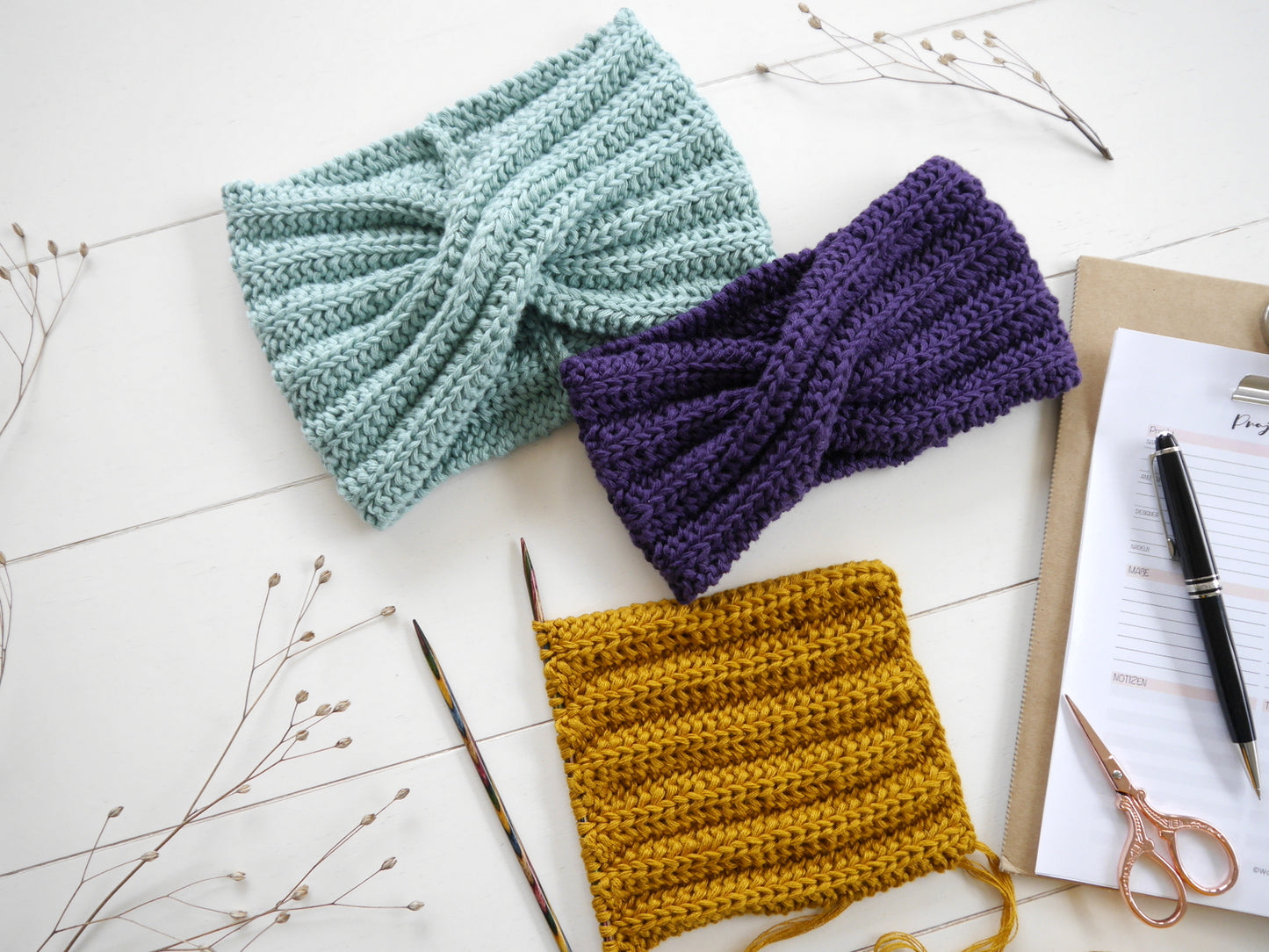Strickanleitung – Stirnband NIA – No.245