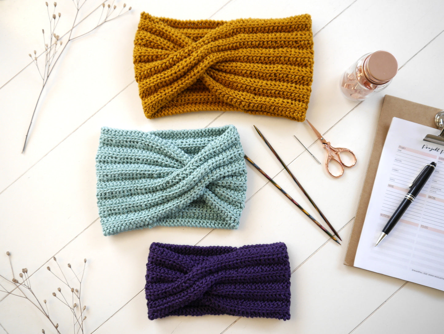 Strickanleitung – Stirnband NIA – No.245
