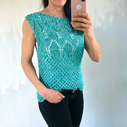 Strickanleitung - Sommershirt PAZIFIC – ruckzuck gestrickt - S/M und L/XL – No.169