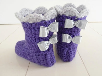 Häkelanleitung Babyschuhe – „Mupfel-Booties“ - No.38