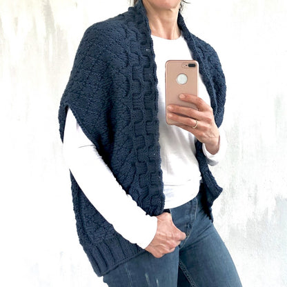 Strickanleitung - Strickjacke - Cardigan DIAMOND - No.207