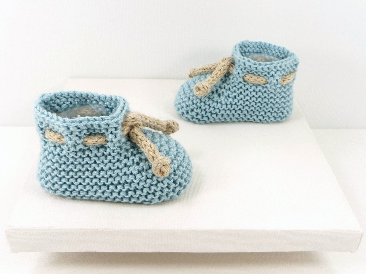 Strickanleitung für Babyschuhe - BASIC- No.14