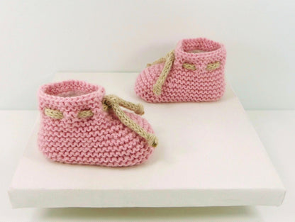 Strickanleitung für Babyschuhe - BASIC- No.14