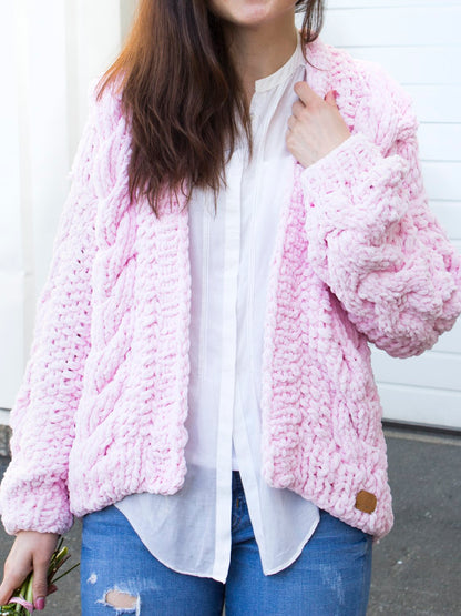 Strickanleitung - Jacke - Cable Cardigan - No.197