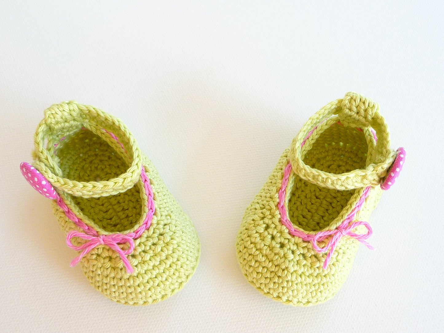 Häkelanleitung Babyschuhe Ballerinas häkeln - No.8