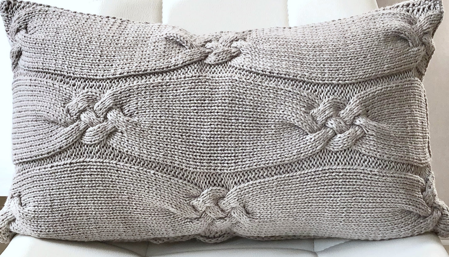 Strickanleitung – Kissenhülle ABBY - No.234