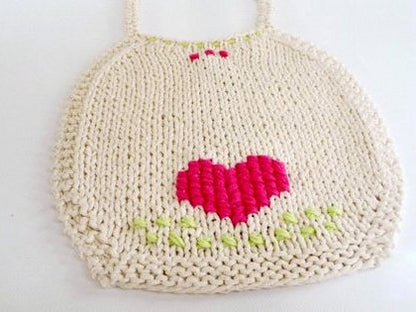 Strickanleitung - Baby Lätzchen - Spucktuch - No.70