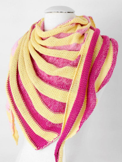 Strickanleitung Dreieckstuch "STRIPES No.1" - No.105