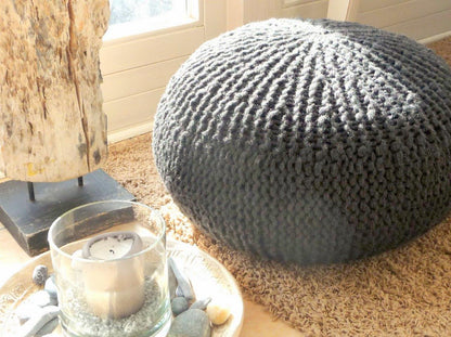 Strickanleitung - Sitzkissen - POUF - No.45