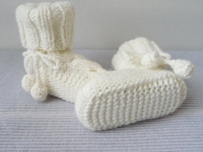 Strickanleitung Babysocken - Trachtenlook - No.32
