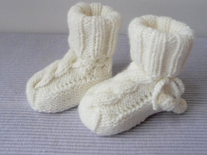 Strickanleitung Babysocken - Trachtenlook - No.32