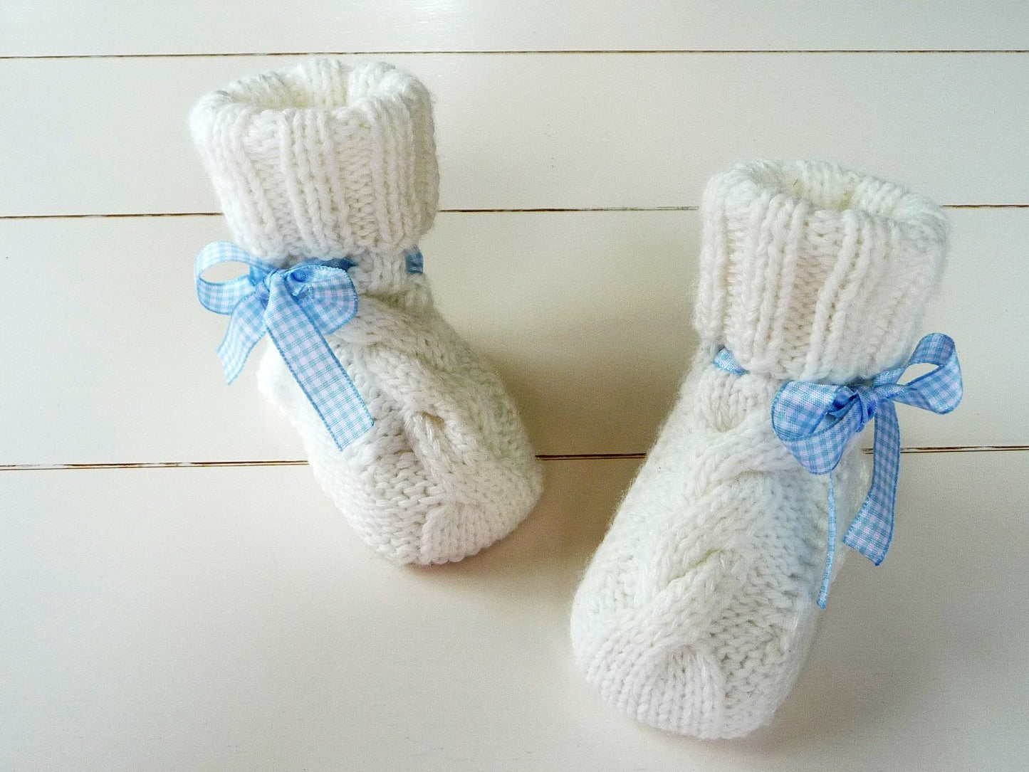 Strickanleitung Babysocken - Trachtenlook - No.32