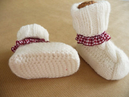 Strickanleitung Babysocken - Trachtenlook - No.32