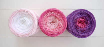 Wollpaket Meerjungfrauen Decke rosa (ohne Anleitung)